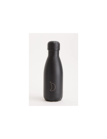 BOTELLA CHILLYS NEGRO MATE TOTAL  260 ML