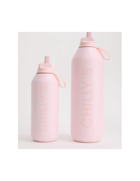 BOTELLA CHILLYS SERIE 2 FLIP ROSA PASTEL 1 L