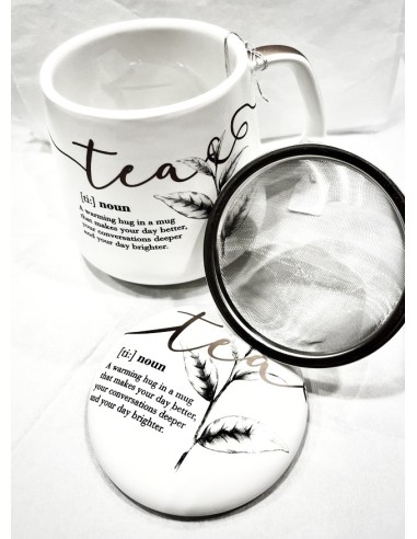 TAZA IVA PORCELANA 0.4 L FILTRO Y TAPA