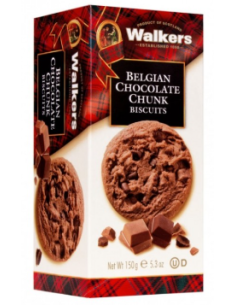 GALLETAS CHIPS CHOCOLATE BELGA 150 GR WALKERS