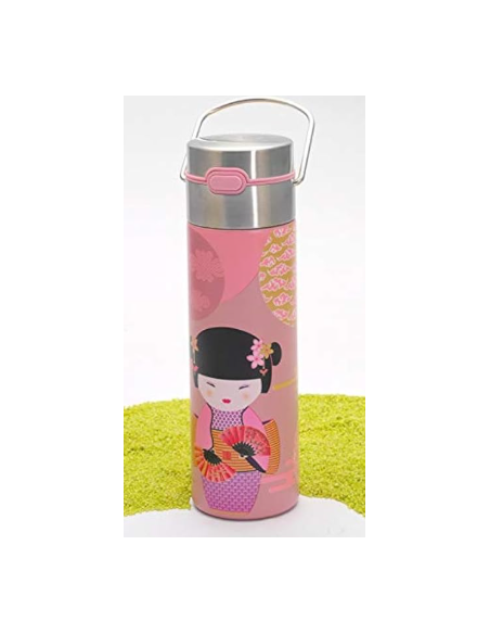 TERMO METAL GEISHA CON FILTRO 0.5 L