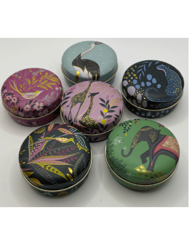 LATA SMALL ROUND TINS SARA MILLER