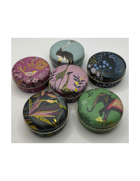 LATA SMALL ROUND TINS SARA MILLER