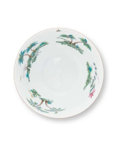 BOWL JOLIE GOLD DOTS GREEN 15 CM PIP STUDIO 2