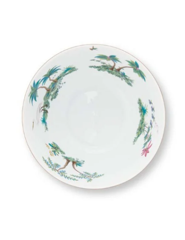 BOWL JOLIE GOLD DOTS GREEN 15 CM PIP...