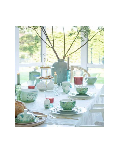 BOWL JOLIE GOLD DOTS GREEN 15 CM PIP STUDIO