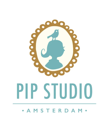 BOWL JOLIE GOLD DOTS GREEN 15 CM PIP STUDIO