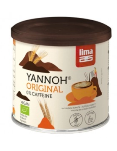 YANNOH INSTANTÁNEO CAFÉ DE CEREALES BIO LATA 125 GR LIMA