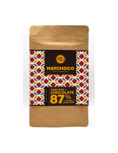 CHOCOLATE 87% CACAO 70 GR MAYCHOCO