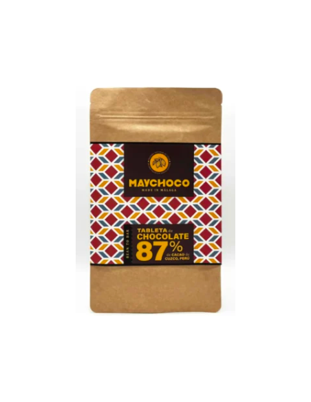 CHOCOLATE 87% CACAO 70 GR MAYCHOCO