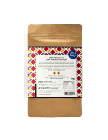 CHOCOLATE 87% CACAO 70 GR MAYCHOCO