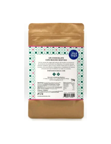 CHOCOLATE BLANCO VEGANO CON TÉ MARROQUÍ