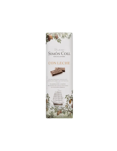 CHOCOLATINA CON LECHE 25 GRS. SIMON COLL