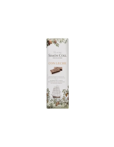 CHOCOLATINA CON LECHE 25 GRS. SIMON COLL