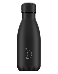 BOTELLA CHILLYS NEGRO MATE TOTAL  260 ML