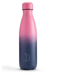 BOTELLA CHILLYS GRADIENTE PINK NAVY 500 ML