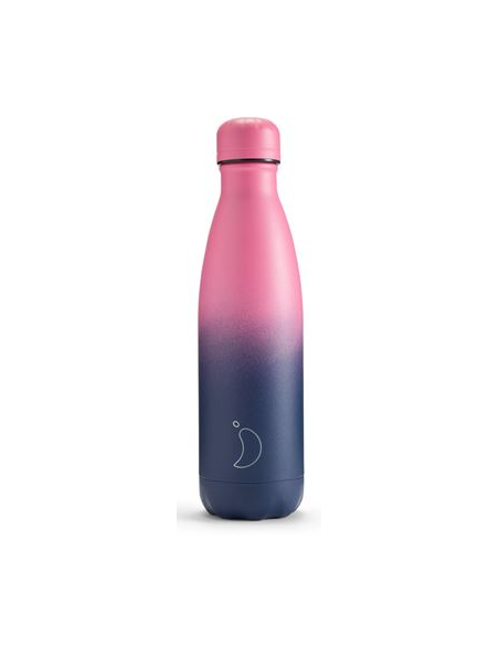 BOTELLA CHILLYS GRADIENTE PINK NAVY 500 ML
