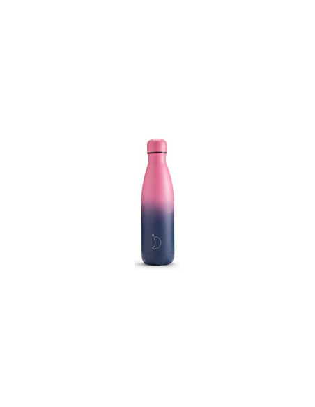 BOTELLA CHILLYS GRADIENTE PINK NAVY 500 ML