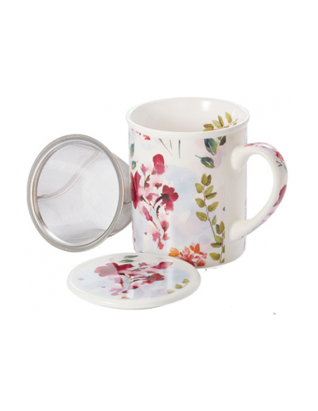 TAZA ELFIE PORCELANA FILTRO Y TAPA 0.25L
