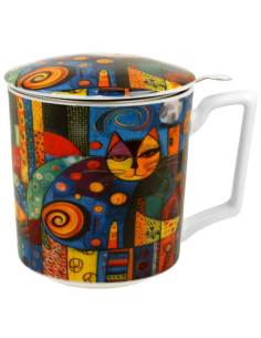 TAZA MODERN CAT FILTRO Y TAPA 0.4 L