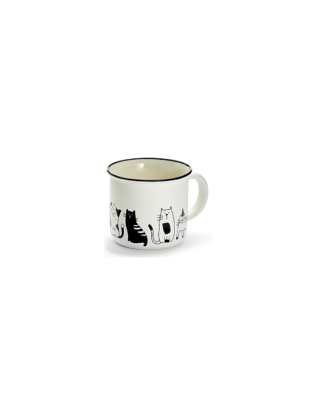 TAZA BUZZ PORCELANA 0.35 L