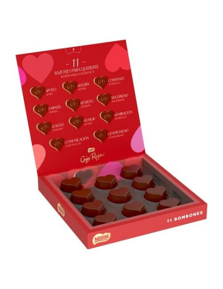 BOMBON CAJA ROJA CUORE NESTLÉ 98 GR