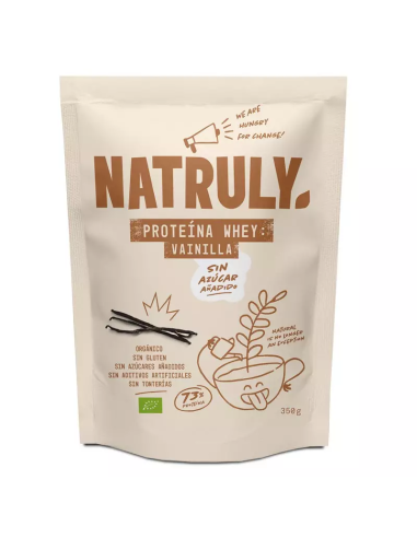 PROTEÍNA WHEY 73% VAINILLA BIO 350 GR...