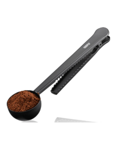 CUCHARA MEDIDORA DE CAFÉ CON PINZAS CLIPPO