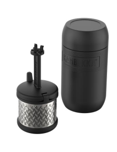 INFUSOR DE TÉ PARA TERMO KAMKUKKA NEGRO