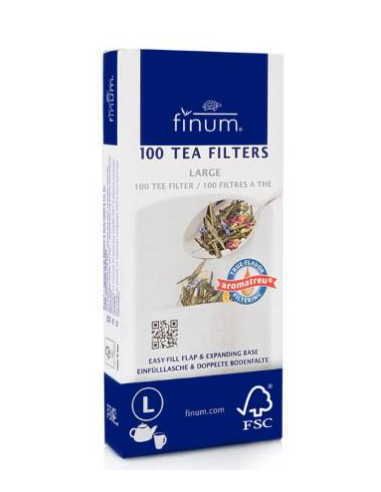 FILTRO PAPEL TETERA L FINUM100 UDS.