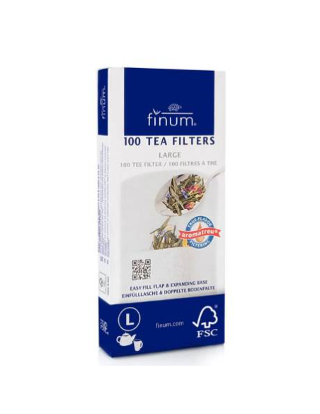FILTRO PAPEL TETERA L FINUM100 UDS.
