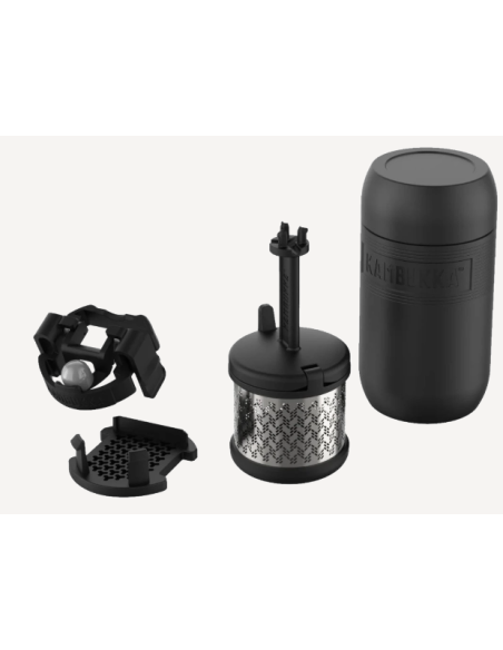 INFUSOR DE TÉ PARA TERMO KAMKUKKA NEGRO