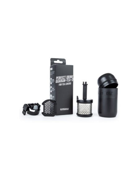 INFUSOR DE TÉ PARA TERMO KAMKUKKA NEGRO