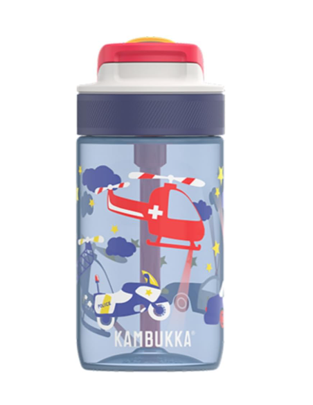BOTELLA NIÑOS LAGOON POLICE PATROL KAMBUKKA 400 ML