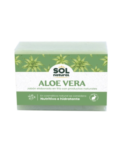 JABÓN DE ALOE VERA 100 GR SOL NATURAL