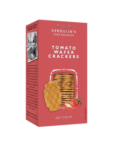 CRACKERS TOMATE Y ALBAHACA 75 GR