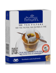 FILTRO FINUM PAPEL TAZA - PALITO 100 UDS.