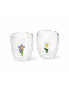 VASO FLOWER DOBLE CRISTAL 350 ML