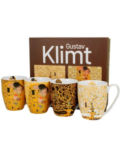 SET 4 TAZAS GUSTAV KLIMT 0.35 ML
