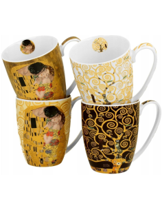 SET 4 TAZAS GUSTAV KLIMT 0.35 ML 2