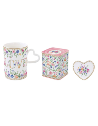 SET MON AMOUR TAZA 350 ML LATA Y...