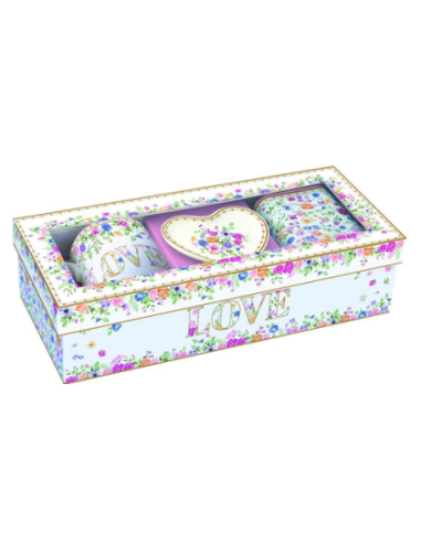 SET MON AMOUR TAZA 350 ML LATA Y...