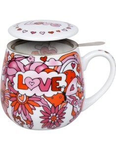 TAZA POWER LOVE CON FILTRO Y TAPA 400 ML KONITZ