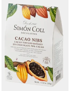 NIBS 70% CACAO SIMÓN COLL 100. GRS.