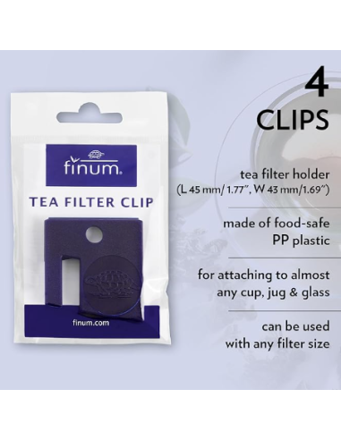 SUJETAFILTROS CLIPS FINUM 4 UDS