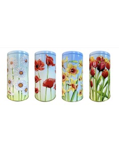 LATA CILINDRO FLORES 150 GR CHOCODAY