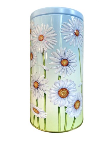 LATA CILINDRO FLORES 150 GR CHOCODAY