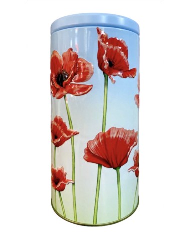 LATA CILINDRO FLORES 150 GR CHOCODAY