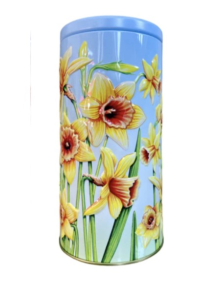 LATA CILINDRO FLORES 150 GR CHOCODAY