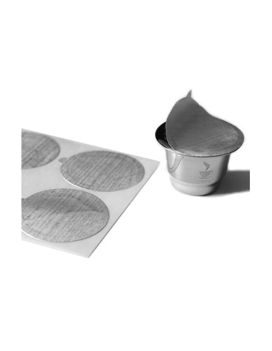 TAPAS ADHESIVAS PARA CÁPSULAS DE CAFÉ...